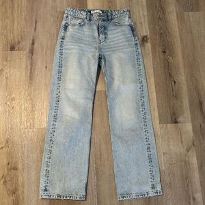 ZARA high rise jeans
